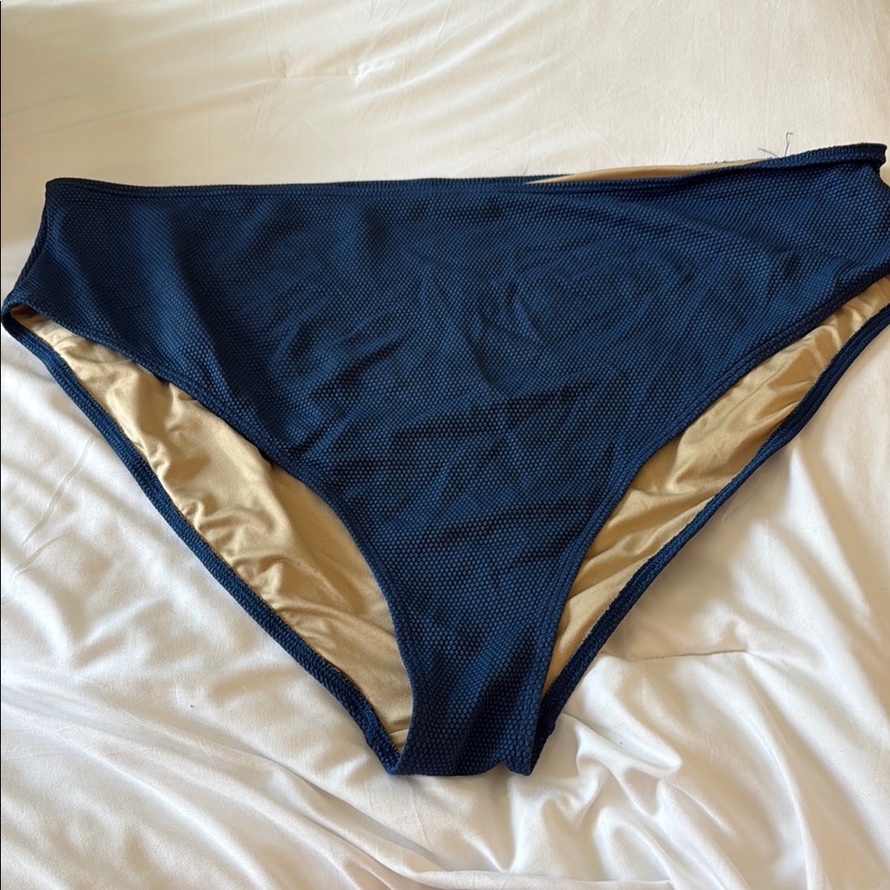 Navy Blue Bikini Bottoms